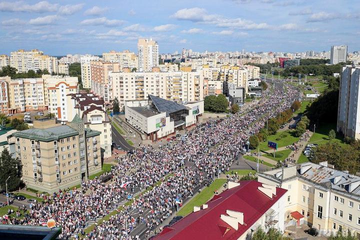 Минск протесты